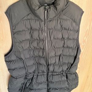 Fabletics Black Puffer Vest